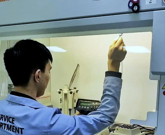 Услуга валидации (аттестации) микробиологических боксов